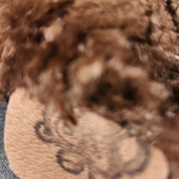 Small 12" Real Sheared Fur Collectible Vintage Teddy Bear W Articulating Joints - Picture 5 of 6